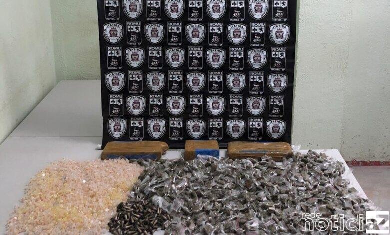 Cerca de mil porções de drogas são apreendidas pela Guarda de Itatiba