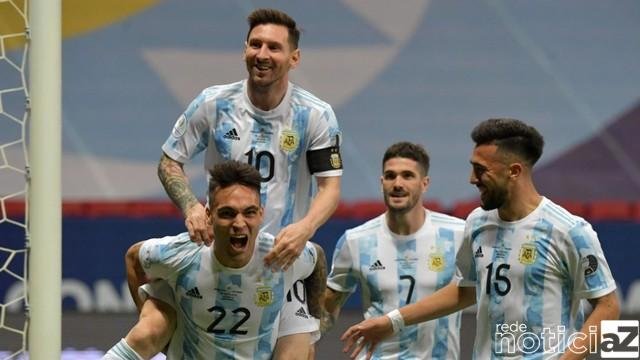 A Argentina vai enfrentar o Brasil na final da Copa América