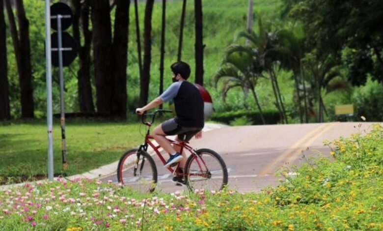 Aluguel de bicicleta está disponível em parque de Jundiaí