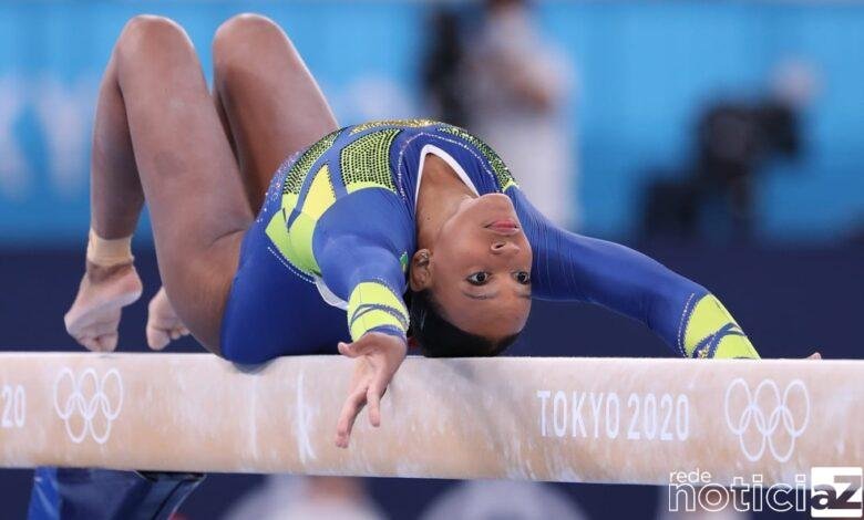 Rebeca Andrade faz história e leva a prata para o Brasil na ginástica