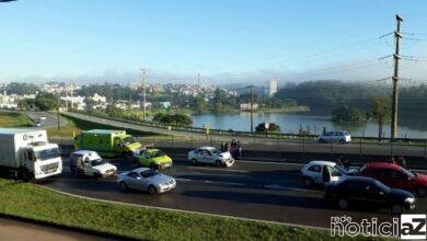 Obras na Rodovia João Cereser geram congestionamento