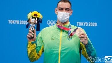 Fernando Scheffer faz grande prova e fatura o bronze na natação para o Brasil