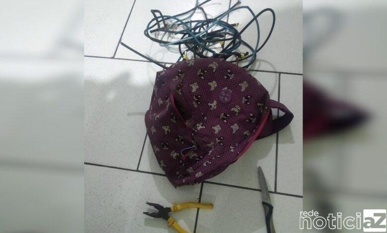Homem furta fios de empresa de saneamento de Cabreúva e vai preso