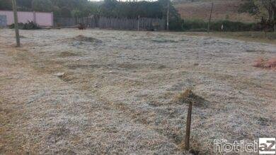 Geada toma conta de Jundiaí