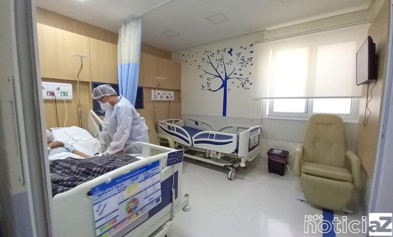 Hospital São Vicente realiza nova readequação dos leitos Covid-19