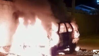 Falsa viatura da Polícia Civil é incendiada em Louveira