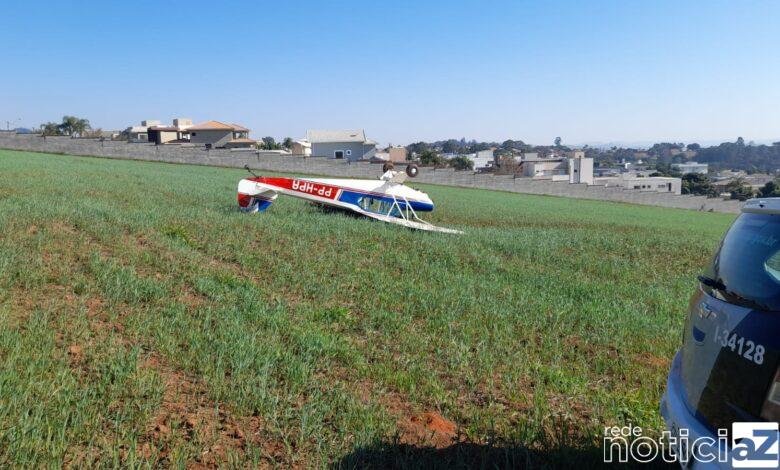 Monomotor faz pouso forçado próximo em rodovia de São Paulo