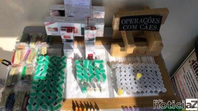 Canil da Guarda Municipal de Jundiaí apreende drogas deixadas próximas de uma escola