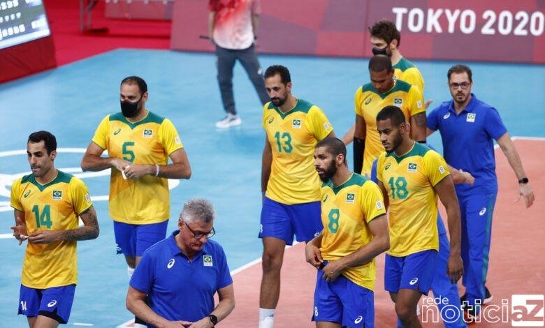 Vôlei masculino cai diante da Rússia e luta pelo bronze. Confira o resumão das Olimpíadas