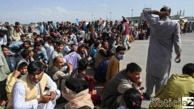 Multidão tenta entrar em aviões para deixar o Afeganistão