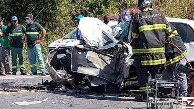 Quatro carros se envolvem em acidente em Vinhedo