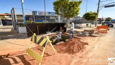 Avenida de Jundiaí recebe instalações de bocas de lobo