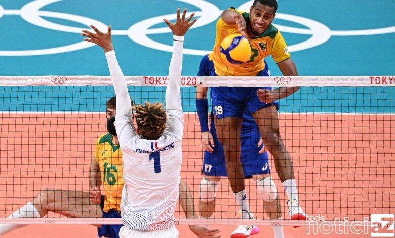 Brasil supera a França em jogo histórico no vôlei
