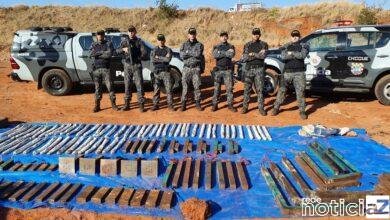 Mais de 90 explosivos usados no assalto em Araçatuba são encontrados