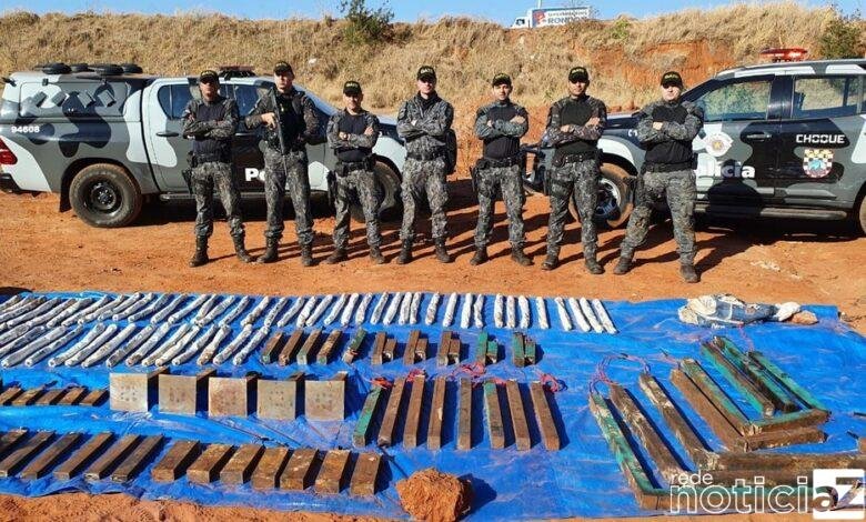 Mais de 90 explosivos usados no assalto em Araçatuba são encontrados