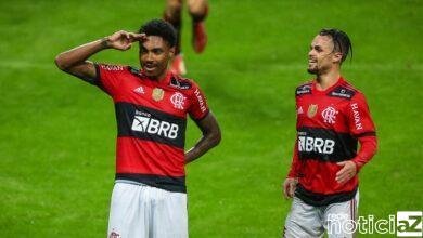 Copa do Brasil: Flamengo goleia o Grêmio em Porto Alegre, mesmo com um a menos