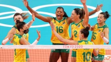 Olimpíadas: Brasil vence a Coreia do Sul e garante vaga na final do vôlei feminino