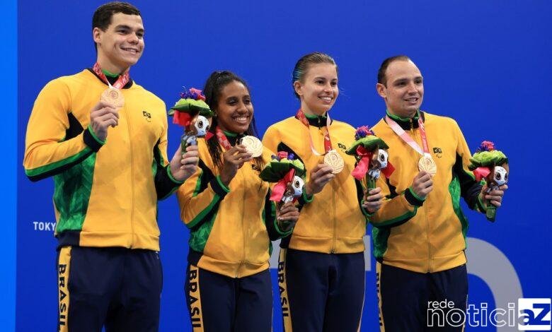 Brasil fatura mais seis medalhas nas Paralimpíadas de Tóquio