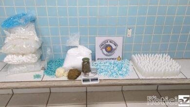 Polícia acaba com 'fábrica' de drogas em Itupeva e prende suspeito