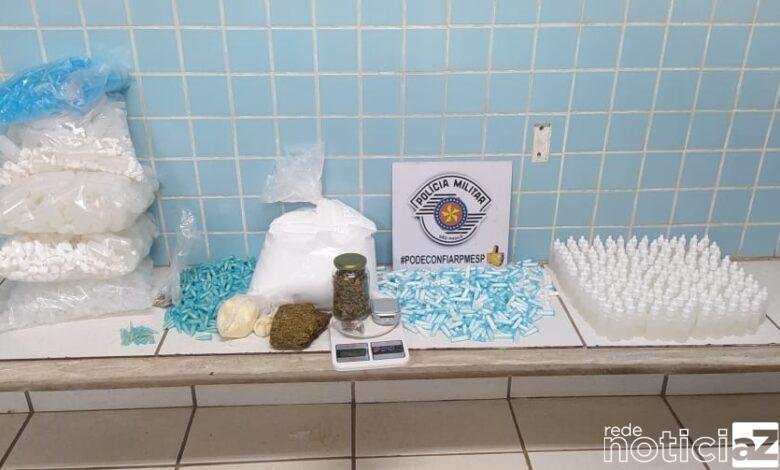 Polícia acaba com 'fábrica' de drogas em Itupeva e prende suspeito