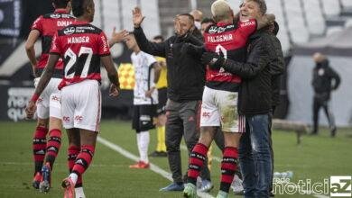 Corinthians é dominado pelo Flamengo e perde na Neo Química Arena