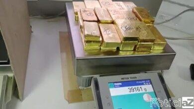 Barras de ouro são apreendidas em aeroporto de Jundiaí