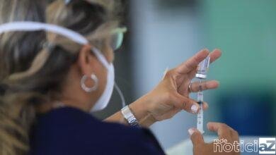 Idosos com 70 anos ou mais recebem a dose de reforço em Louveira