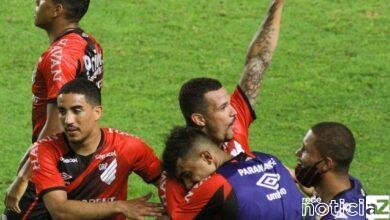 Santos perde para o Athletico Paranaense e dá adeus a Copa do Brasil