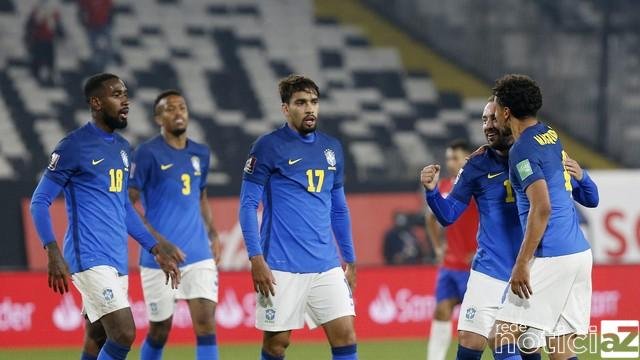 Brasil vence o Chile e segue com 100% de aproveitamento nas Eliminatórias