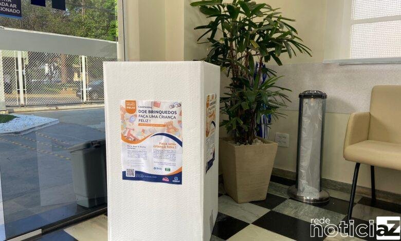 Hospital São Vicente se mobiliza e arrecada brinquedos para as crianças