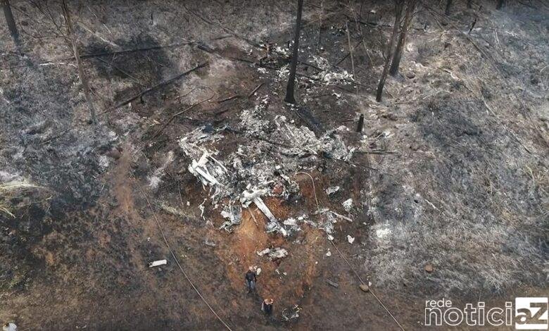VÍDEO - Novas imagens da queda do avião em Piracicaba. Veículo foi vistoriado em Jundiaí