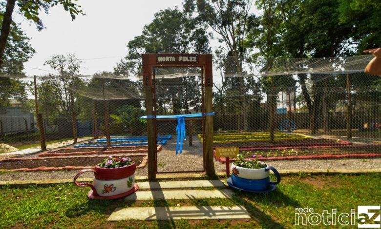 Horta é construída em parceria envolvendo o Lar Anália Franco e a Prefeitura de Jundiaí