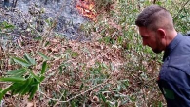 Mais um foco de incêndio aparece na Serra do Japi em Cabreúva