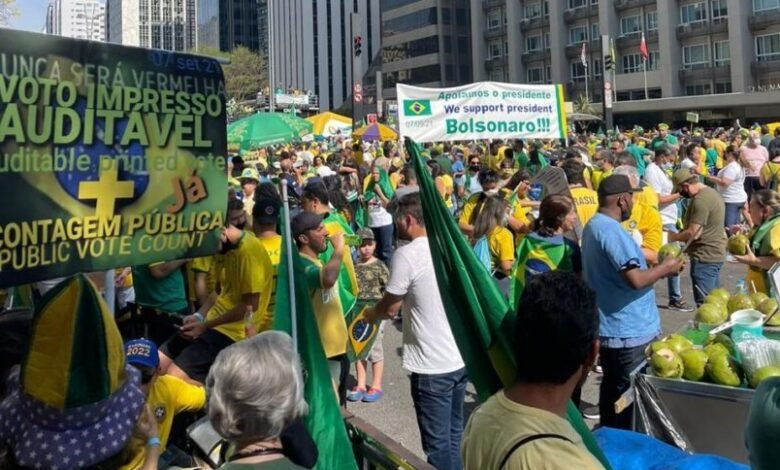 Atos de 7 de Setembro serão investigados pelo TSE