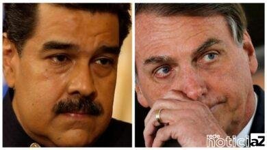 Maduro chama Bolsonaro de imbecil