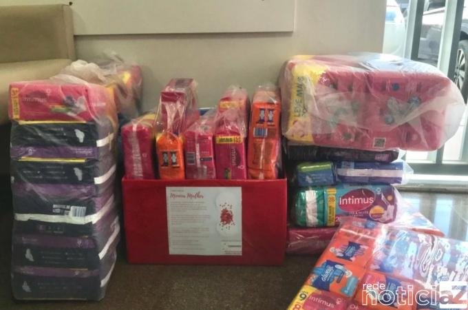 Fundo Social de Louveira recebe 2,5 mil absorventes para mulheres carentes