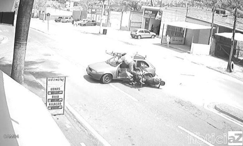 Motociclista é atropelado por carro em Campo Limpo Paulista