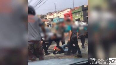 Populares espancam suspeito de furtar moto em Várzea Paulista