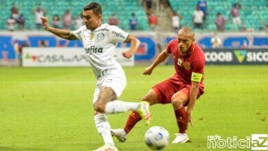Palmeiras e Bahia não saem de um empate na Fonte Nova