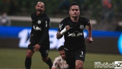 Em jogo animado de seis gols, Bragantino vence o Palmeiras no Brasileirão