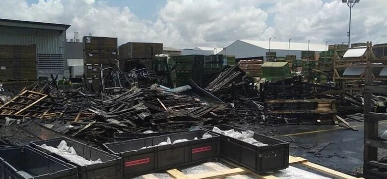 Empresa de Jundiaí sofre com incêndio