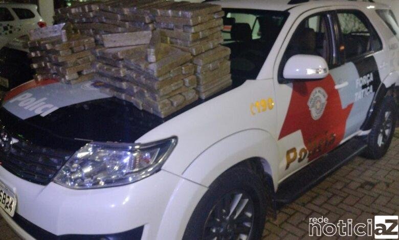 Mais de 300 tijolos de maconha são apreendidos em Jundiaí