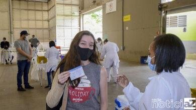 Aplicação da segunda dose da vacina em Jundiaí ocorre no Parque da Uva