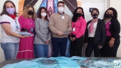 Hospital São Vicente recebe doações de lenços para pacientes oncológicas