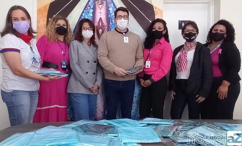 Hospital São Vicente recebe doações de lenços para pacientes oncológicas