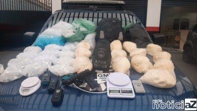 Cocaína é apreendida pela Guarda de Jundiaí dentro de casa abandonada