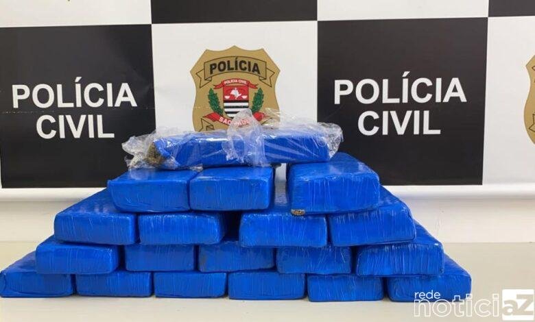 Polícia apreende 17 kg de maconha em Jundiaí
