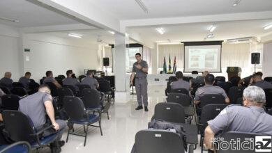 Polícia Militar faz treinamento na EGP Jundiaí