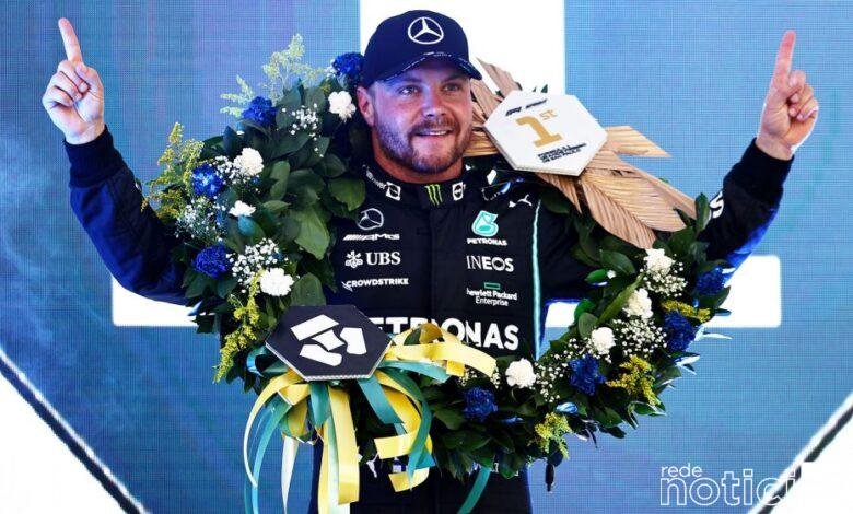 Bottas é pole do GP de São Paulo após vencer corrida classificatória