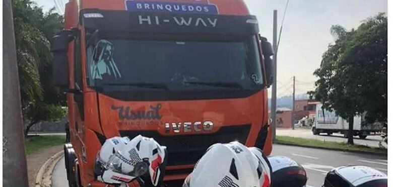 Polícia prende ladrão de caminhão